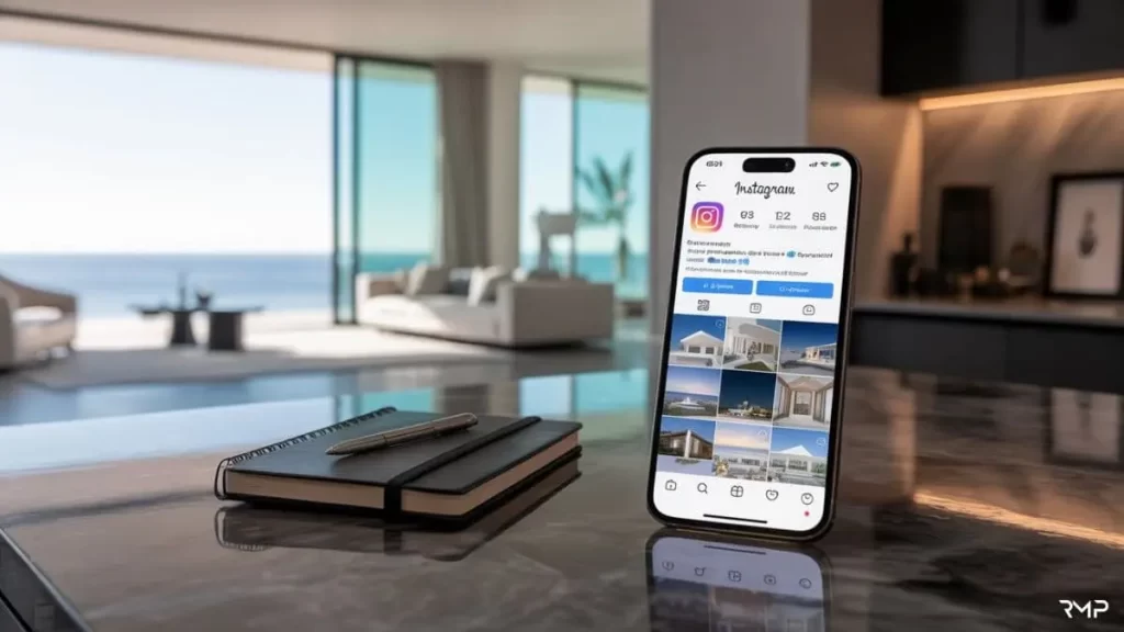 Professional Instagram Profile for Real Estate Marketing