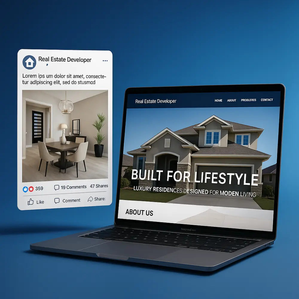 Real estate developer marketing