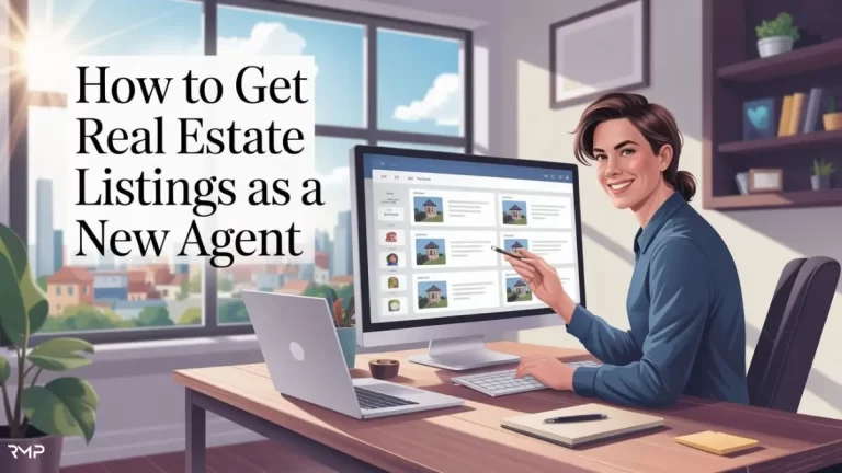 how to get real estate listings as a new agent