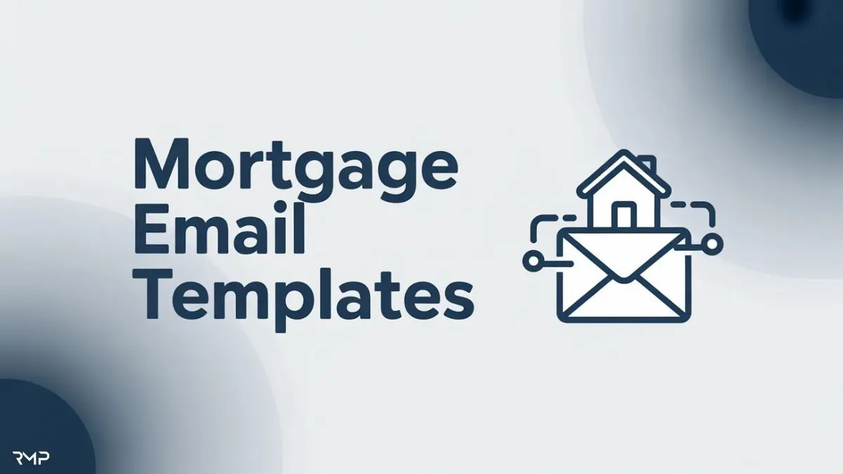 mortgage email templates